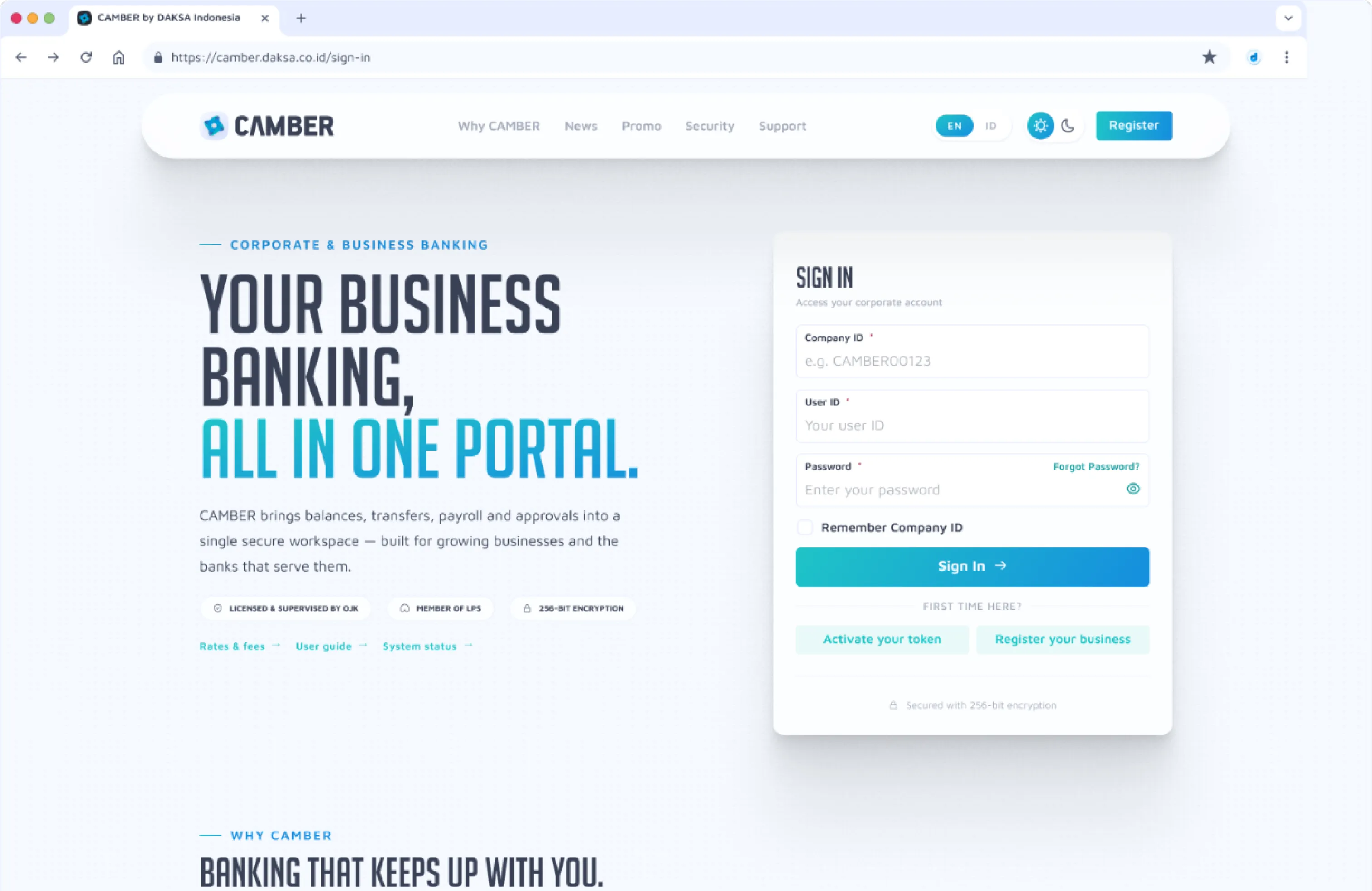 DAKSA - CAMBER - product screenshot